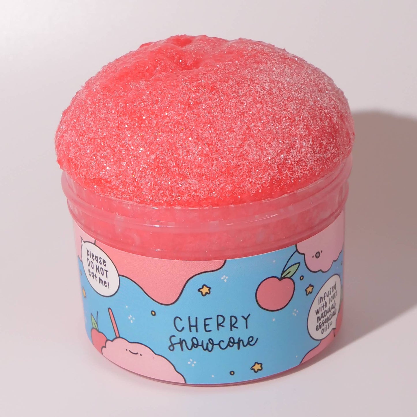 Cherry Snowcone Slime | Essential Oil Infused